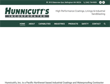 Tablet Screenshot of hunnicutts.net